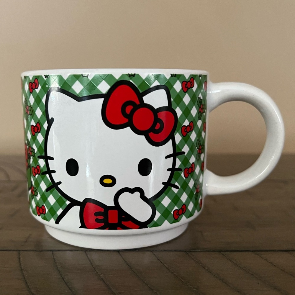 Sanrio Hello Kitty and Dear Daniel Christmas mug 14 Oz Ceramic